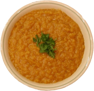 curry red lentil soup
